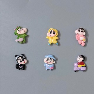 Set charm Shin chổng mông - Set 6 charm dễ thương PHIÊN BẢN 2026