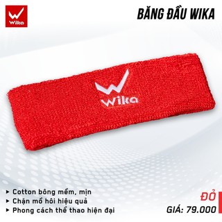 Băng Chặn Mồ Hôi Wika, chất liệu Cotton Chất Lượng, Co Giãn Tốt