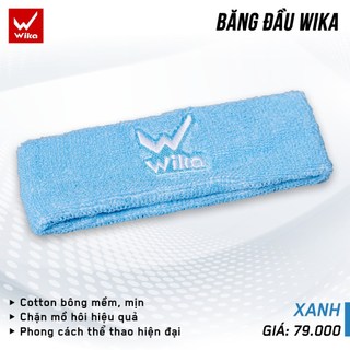 Băng Chặn Mồ Hôi Wika, chất liệu Cotton Chất Lượng, Co Giãn Tốt