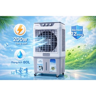 Quạt Điều Hòa Hơi Nước 45L Inverter Lõi Đồng – Làm Mát Nhanh, Tiết Kiệm Điện, Dùng Cho Phòng Lớn.