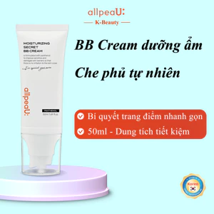 BB Cream allpeaU Hàn Quốc 50ml | Che Phủ Tự Nhiên, Mỏng Nhẹ Không Bí Da, Lâu Trôi Cả Ngày, Dưỡng Ẩm