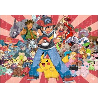 COMBO SỈ 5 tranh ghép A4 20 mảnh; 40 mảnh; 80 mảnh Pokemon TooYoo TG0017