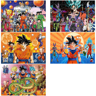 COMBO SỈ 5 tranh ghép A4 20 mảnh; 40 mảnh; 80 mảnh Dragon Ball 7 viên ngọc rồng TooYoo TG0002