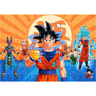 COMBO SỈ 5 tranh ghép A4 20 mảnh; 40 mảnh; 80 mảnh Dragon Ball 7 viên ngọc rồng TooYoo TG0002
