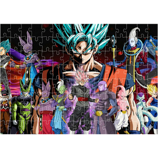 COMBO SỈ 5 tranh ghép A4 20 mảnh; 40 mảnh; 80 mảnh Dragon Ball 7 viên ngọc rồng TooYoo TG0002