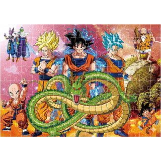 COMBO SỈ 5 tranh ghép A4 20 mảnh; 40 mảnh; 80 mảnh Dragon Ball 7 viên ngọc rồng TooYoo TG0002