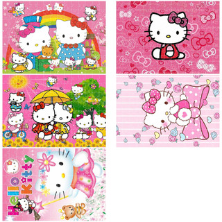 COMBO SỈ 5 tranh ghép A4 20 mảnh; 40 mảnh; 80 mảnh Hello Kitty TooYoo TG0003