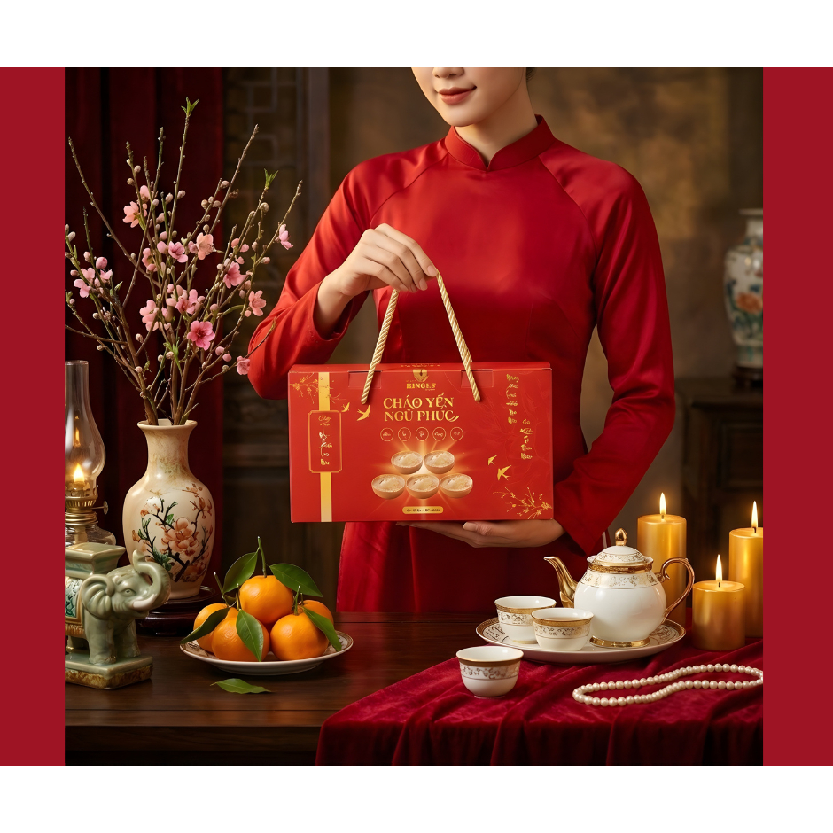 [ MUA 5 TẶNG 1 - CHÍNH HÃNG ] SÚP TỔ YẾN ĂN LIỀN HẢI SẢN YẾN SÀO CAO CẤP 100% SỢI YẾN THẬT