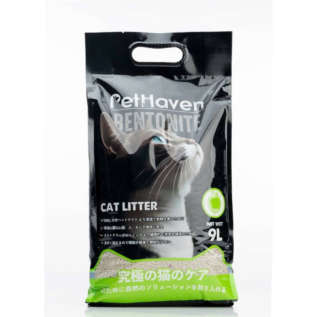 Cát Vệ Sinh Cho Mèo PetHaven 9L (4kg), Cát Đất Sét Khử Mùi Tốt, Thấm Hút Và Vón Cục Siêu Nhanh