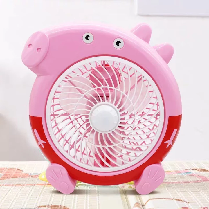 Quạt mini Hình Thú để bàn cắm điện 220v, Quạt mini cắm điện , Quạt văn phòng, quạt để bàn mini dễ thương – 5