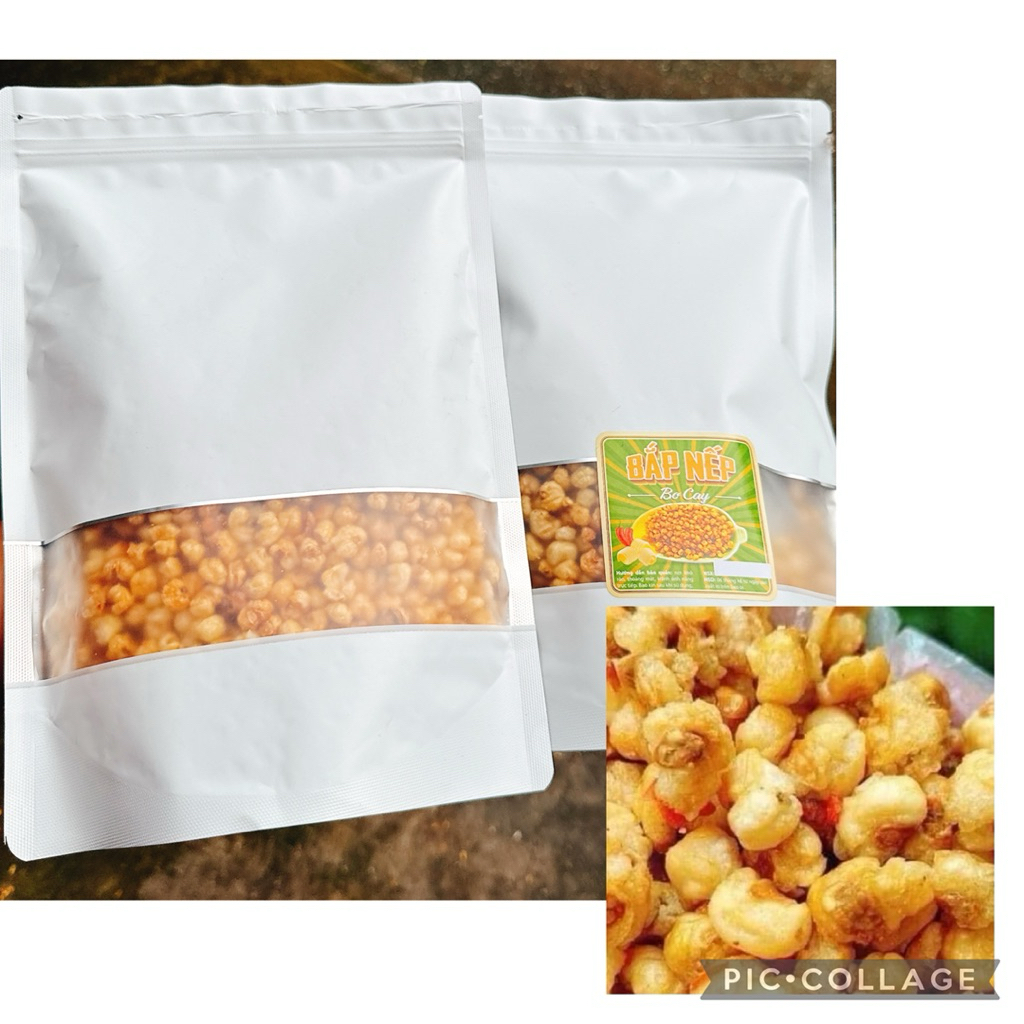 500Gr Bắp Nếp Bơ Cay ngon đặc biệt -1Túi Zip 500GR
