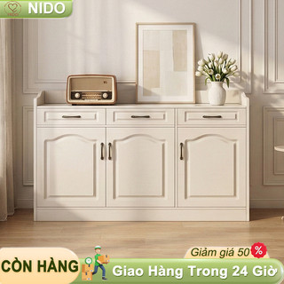 Nido Tủ Bếp Để Đồ Đa Năng - Tủ Trang Trí Phòng Khách Cổ Điển Nhiều Ngăn Tiện Lợi (Đủ Size)