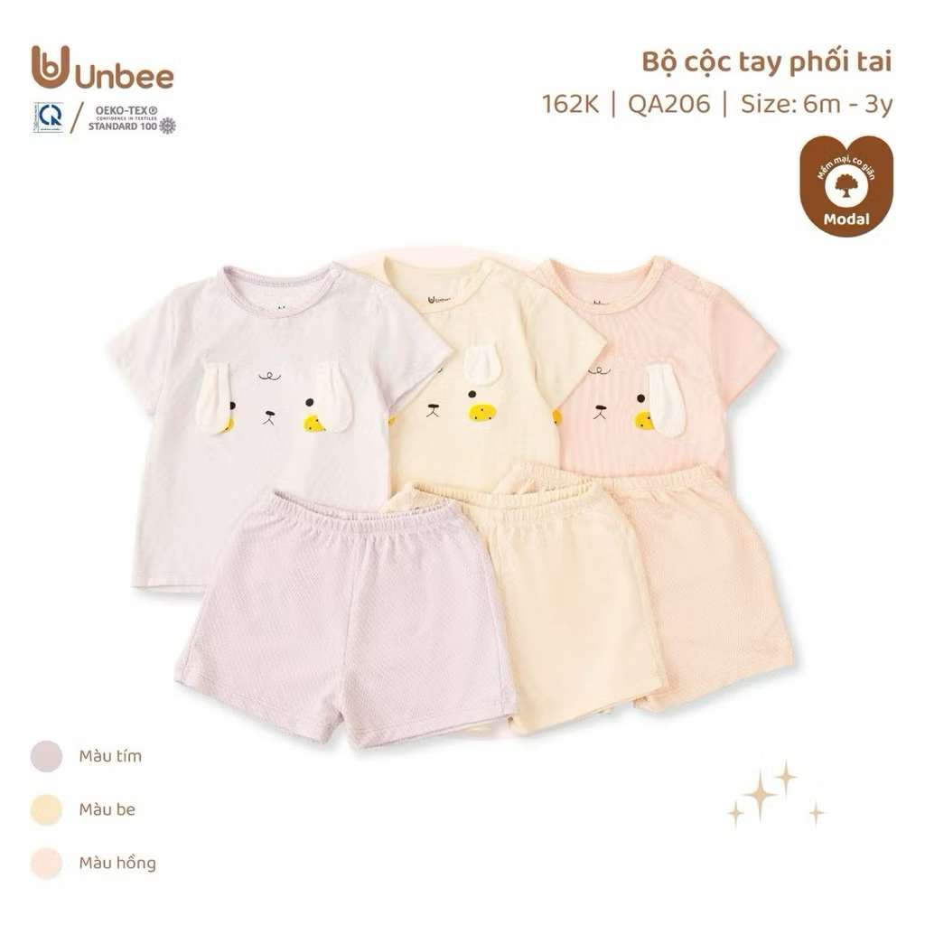 BỘ CỘC TAY CHO BÉ CÀI VAI IN HÌNH – MẶC NHẸ MÁT, MÊ NGAY TỪ CÁI CHẠM