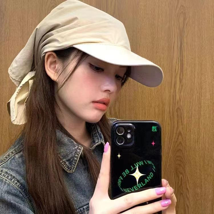 Mũ Chống Nắng Khăn Trùm Đầu Nữ, Mũ Lưỡi Trai Kèm Khăn Che Cổ Chống UV, Thoáng Mát, Thời Trang