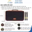 Loa Xách Tay Bluetooth Cao Cấp Hát Karaoke Hay 2 BASS 16 cm Nhập Khẩu Kèm 2 Mic BOK B 216 B216 PRO