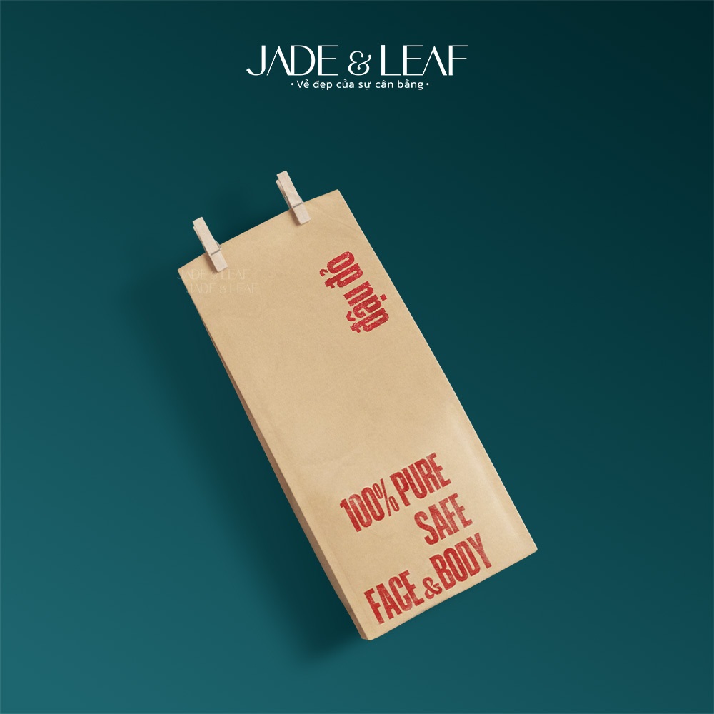 Bột Đậu Đỏ Nguyên Chất Jade&Leaf, Bột Hữu Cơ Hỗ Trợ Trắng Da, Dưỡng Ẩm, Tẩy Tế Bào Chết, Lành Tính