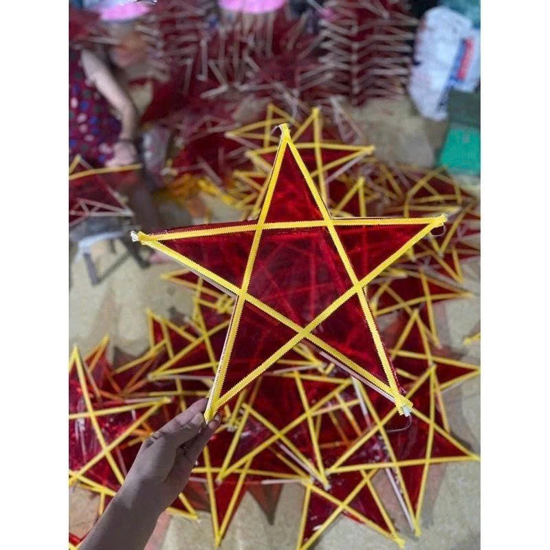 Đèn ông sao KHÔNG VIỀN trang trí Trung Thu đủ size 25/40/50cm
