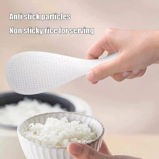 Muỗng Xới Cơm Chống Dính, Muỗng Múc Cơm Hình Gấu Có để Silicon Chống Trượt,Thìa Cơm Gấu Có Thể Đứng Chịu Nhiệt độ Cao