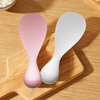 Muỗng Xới Cơm Chống Dính, Muỗng Múc Cơm Hình Gấu Có để Silicon Chống Trượt,Thìa Cơm Gấu Có Thể Đứng Chịu Nhiệt độ Cao