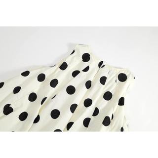 Váy Bí Cho Bé Gái, Váy Bí Thiết Kế Chấm Bi Hot Trend Chất Liệu Cotton Mềm Mại
