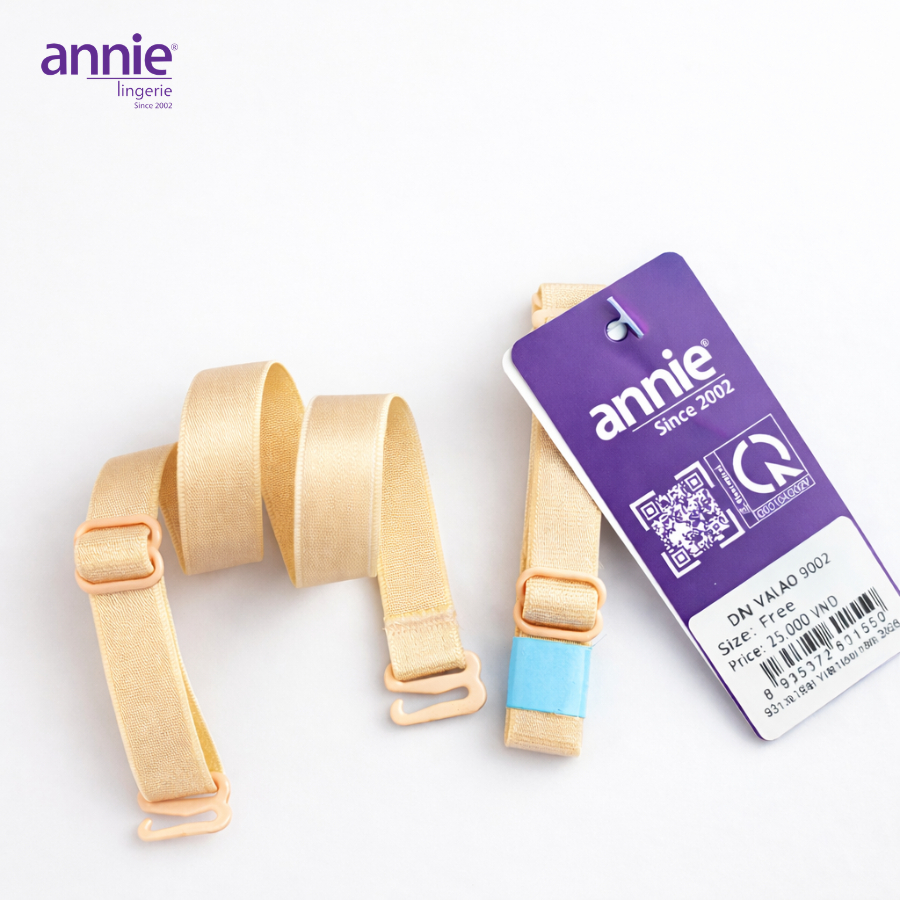Cặp 2 Dây Áo Ngực annie 9002 Co Dãn Có Thể Điều Chỉnh Kích Thước