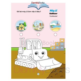 Sách- Bộ 8 Quyển Tô Màu Mẫu Giáo Nối Số Phát Triển Trí Thông Minh Song Ngữ Anh Việt Cho Bé Từ 2 3 4 5 6 Tuổi Hình Vẽ To