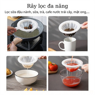 Rây lọc siêu mịn đa năng dùng lọc trà sữa bột cà phê gia vị tiện lợi trong bếp