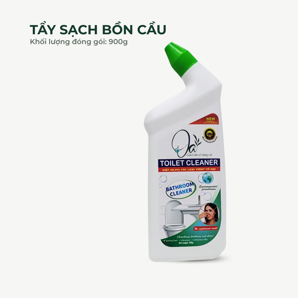Nước Rửa Bồn Cầu OSARO 900g – Làm Sạch Mảng Bám, Khử Mùi Toilet, An Toàn Men Sứ