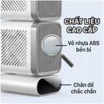 Quạt Điện Mini Để Bàn Công Nghệ Làm Mát 2 Tầng Làm mát chủ động - Xoay kép - Sạc pin - Siêu êm - Không cánh — ảnh 6