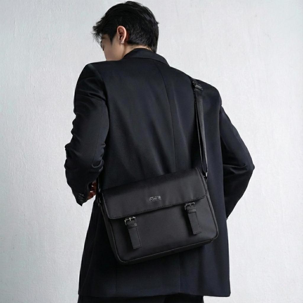 Túi Đeo Chéo VITO Nam Nữ Vải Trượt Nước Nhiều Ngăn Đi Học Làm Công Sở | brand| NICHE LUXURY