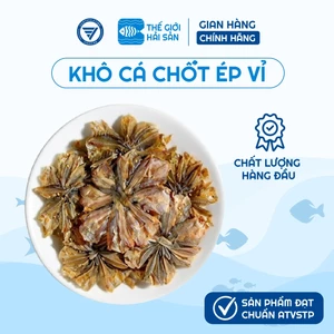 Khô Cá chốt ép vỉ Thế Giới Hải Sản, Khô cá chốt hút chân không đặc sản Miền Tây, nhiều thịt