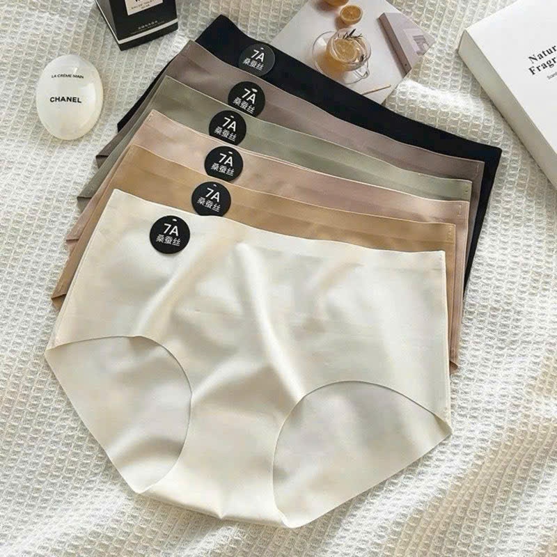 COMBO10 Quần Lót Nữ Đúc Su Cao Cấp Không Đường May Chống Lộ Mát Lạnh Mẫu 7A