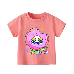 👕 Áo Thun Bé Gái mềm mịn thoáng mát in hình dễ thương 👕 AT560