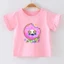 👕 Áo Thun Bé Gái mềm mịn thoáng mát in hình dễ thương 👕 AT560
