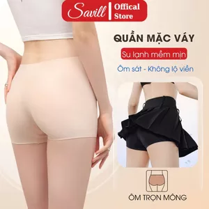 Quần su mặc váy thoáng mát, Quần đùi mặc trong váy ôm body, không lộ viền SAVILL V8205