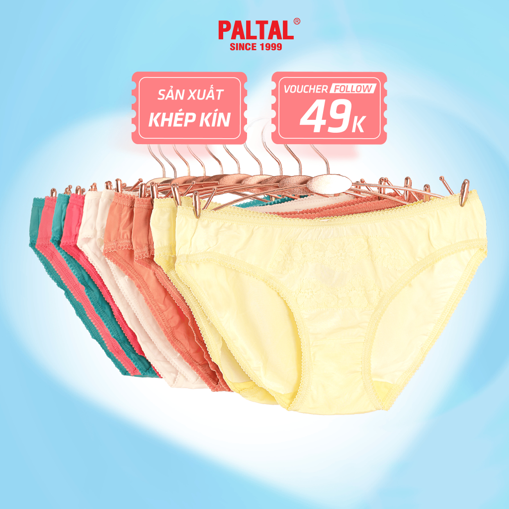 Combo 02-06-10 Quần Lót PALTAL Chất Liệu Thun Lạnh Thoáng Mát Thoải Mái - Giao Màu Ngẫu Nhiên - 017p 7490