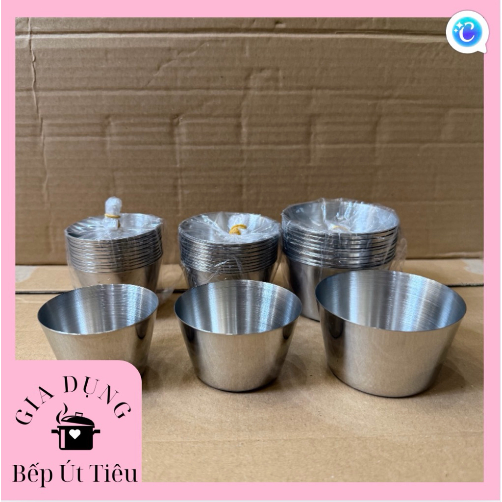 Chén inox đựng sốt chấm bbq , phô mai | Shopee Việt Nam