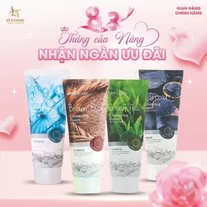 Sữa rửa mặt 3W Clinic Hàn Quốc 100ml cấp ẩm, làm sạch da loại bỏ bụi chiết xuất thành phần tự nhiên
