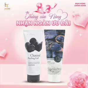 COMBO Sữa Rửa Măt Và Tẩy Da Chết Sạch Sâu Giúp Da Trắng Sáng Rạng Ngời, Loại Bỏ Mụn Ẩn Mụn Đầu Đen