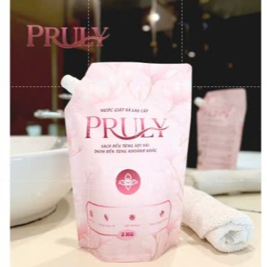 U94_ COMBO Nước Giặt Xả Cao Cấp Plury Hương Hoa 2kg