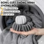 Set 5 bóng giặt silicon mềm chống rối làm thẳng quần áo tiện dụng 6x3.5cm