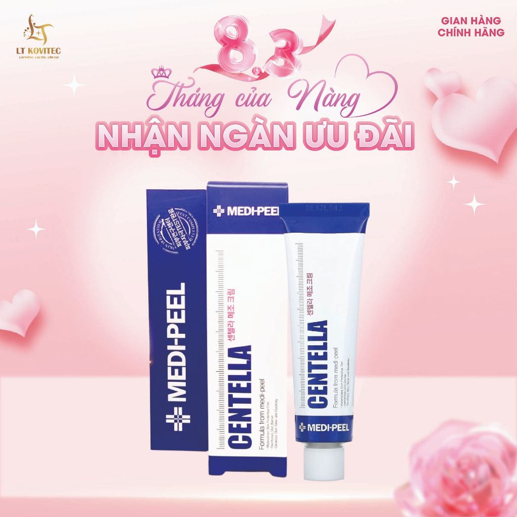 Kem chấm mụn Medi Peel Centella Rau Má Hỗ Trợ Loại Bỏ Mụn, Phục Hồi Da Tuýp 30ml