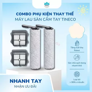Phụ kiện thay thế máy hút bụi lau sàn khô ướt Tineco Floor One S7 Strech/S7 Strech Steam/S9 Artist/S9 Artist Strech Stea