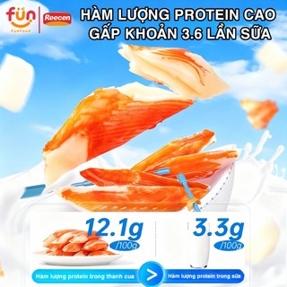 Combo đại dương gồm 3 gói thanh cua, xúc xích cá tuyết và cá viên cá tuyết