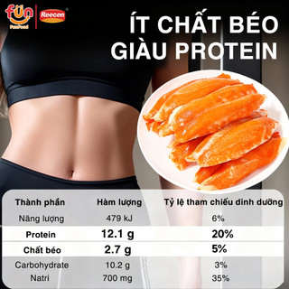 Combo đại dương gồm 3 gói thanh cua, xúc xích cá tuyết và cá viên cá tuyết