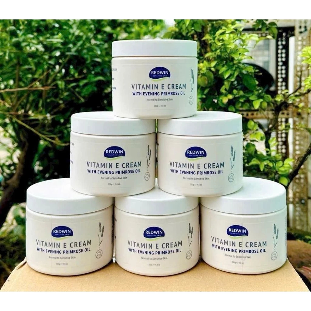 Kem Dưỡng Ẩm Redwin Vitamin E Cream 330g Úc Dưỡng Ẩm Sâu Chứa Vitamin E An Toàn Tự Nhiên