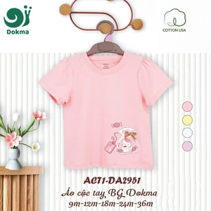 Áo Cộc Tay Dokma Bé Trai Bé Gái Cotto DA2883 DA2951 DA2175 DA2782