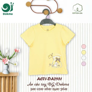 Áo Cộc Tay Bé Trai, Bé Gái Dokma DA2175 DA2782 DA2883 DA2884 DA2874 DA2951