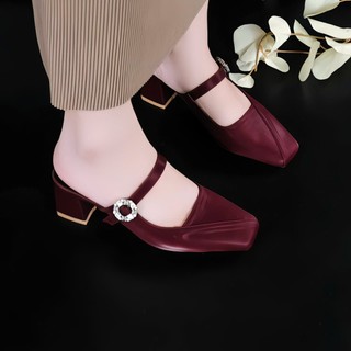 Dép Sục thấp Nữ 3cm và 5cm quai MẢNH tôn dáng và mềm mại êm chân Giày Bánh Bèo mã DepSucA