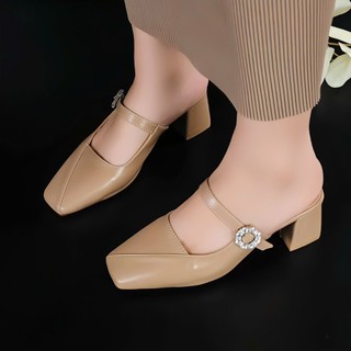 Dép Sục thấp Nữ 3cm và 5cm quai MẢNH sang trọng và bền bỉ Giày Bánh Bèo mã DepSucA